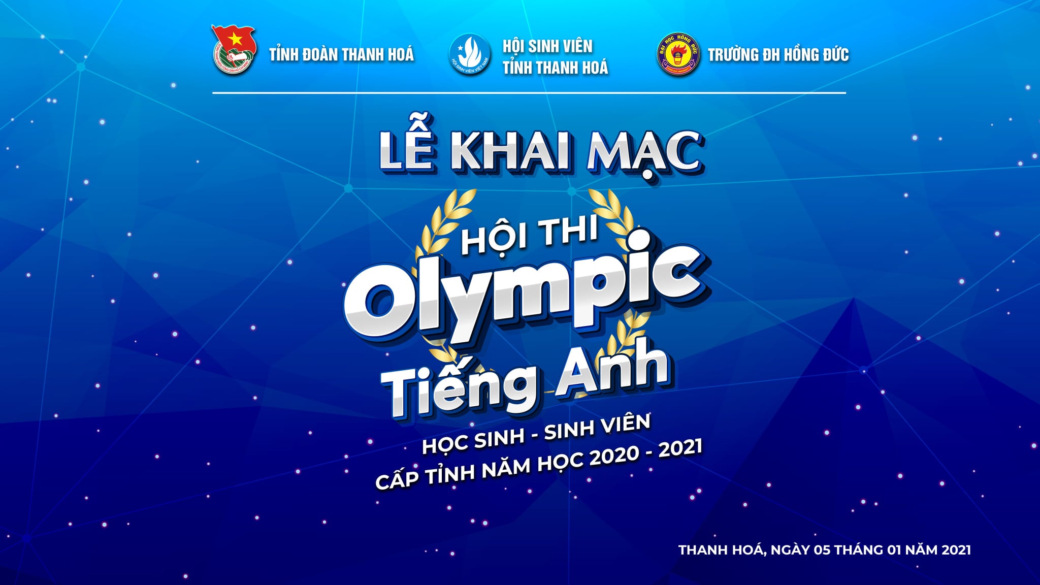 Khai mạc Hội thi Olympic Tiếng Anh sinh viên năm học 2020 – 2021.