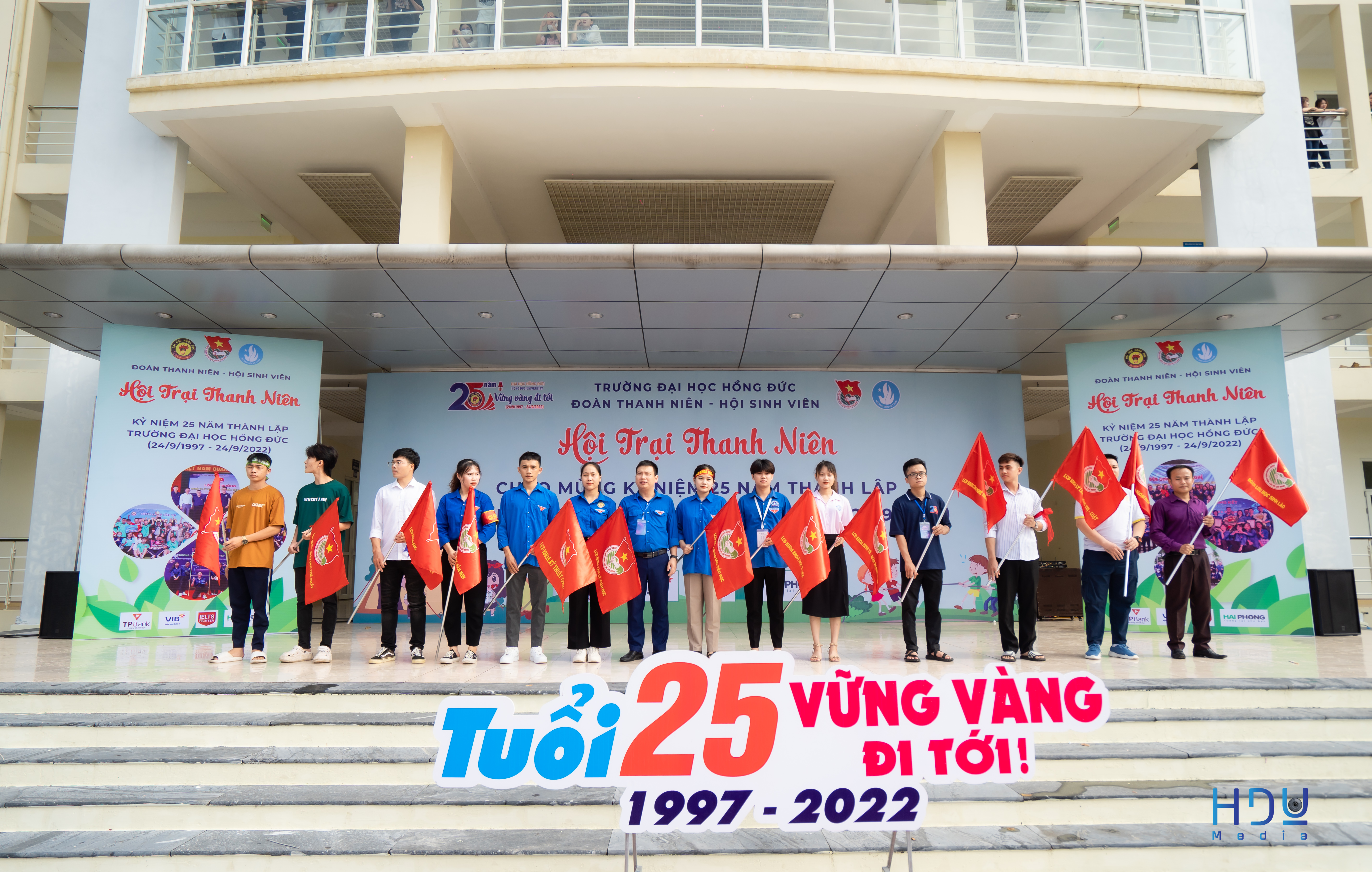 Khai mạc "Hội trại thanh niên" chào mừng kỷ niệm 25 năm Ngày thành lập Trường Đại học Hồng Đức (24/9/1997 - 24/9/2022)