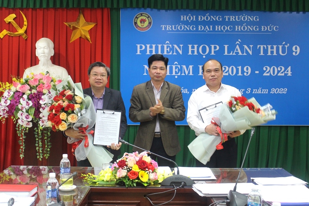 Hội đồng trường Trường Đại học Hồng Đức tổ chức phiên họp thứ 9, nhiệm kỳ 2019 - 2024