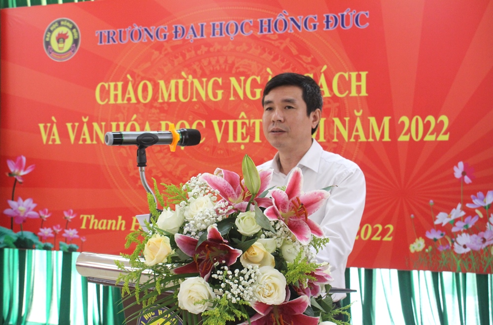 Trường Đại học Hồng Đức khai mạc Ngày Sách và Văn hóa đọc Việt Nam  năm 2022