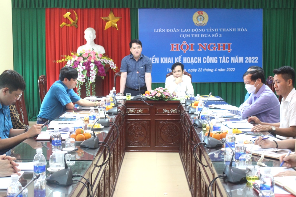 Cụm thi đua số 3 triển khai kế hoạch công tác năm 2022