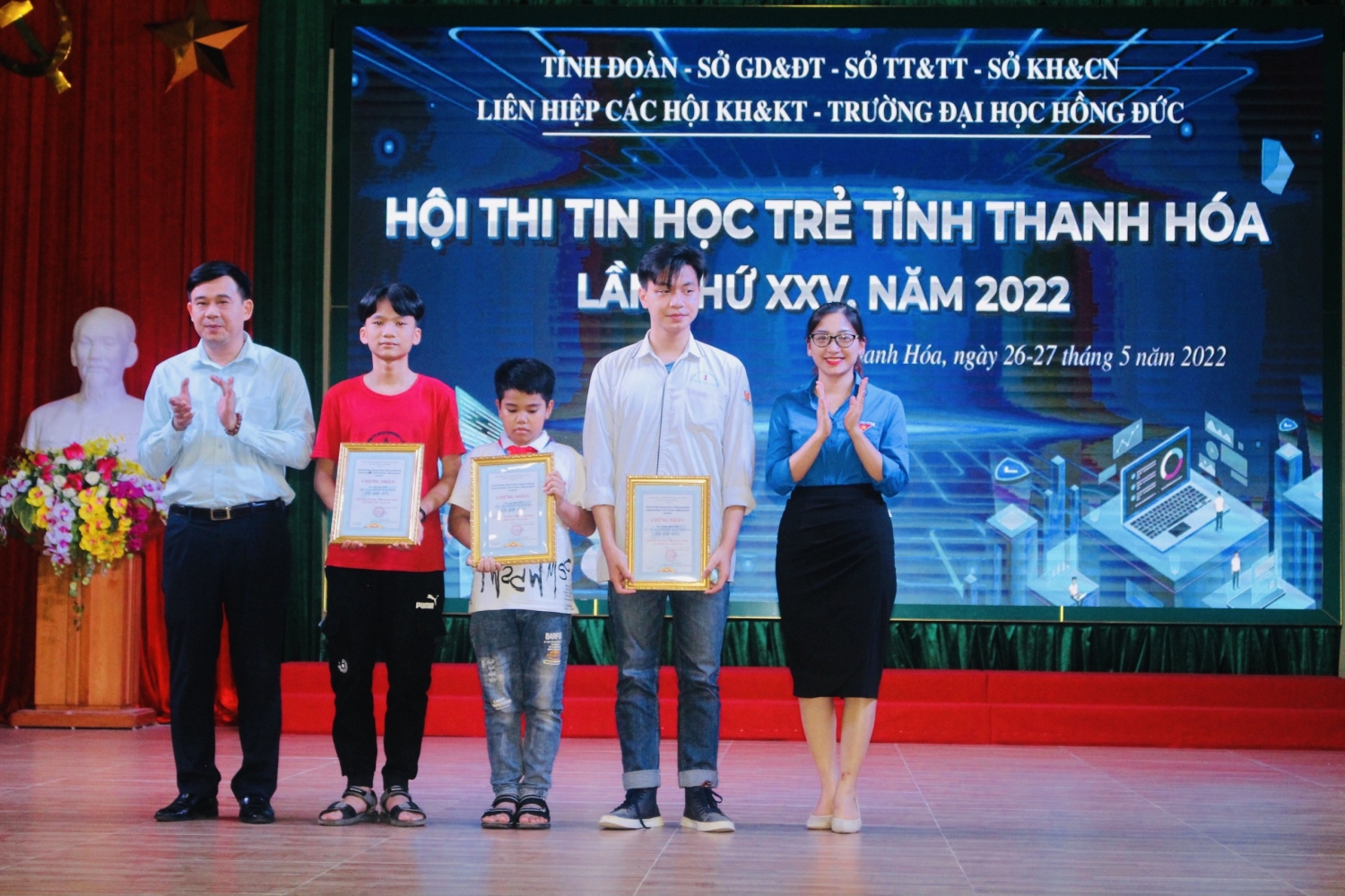 Chung kết Hội thi tin học trẻ tỉnh Thanh Hóa lần thứ XXV, năm 2022