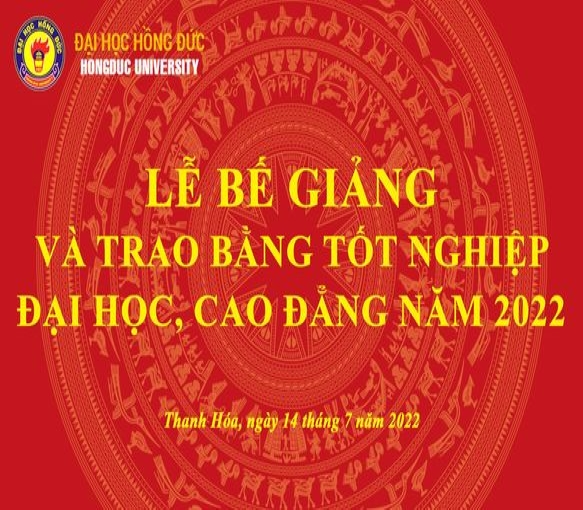 Kế hoạch tổ chức Lễ bế giảng và trao Bằng tốt nghiệp năm 2022