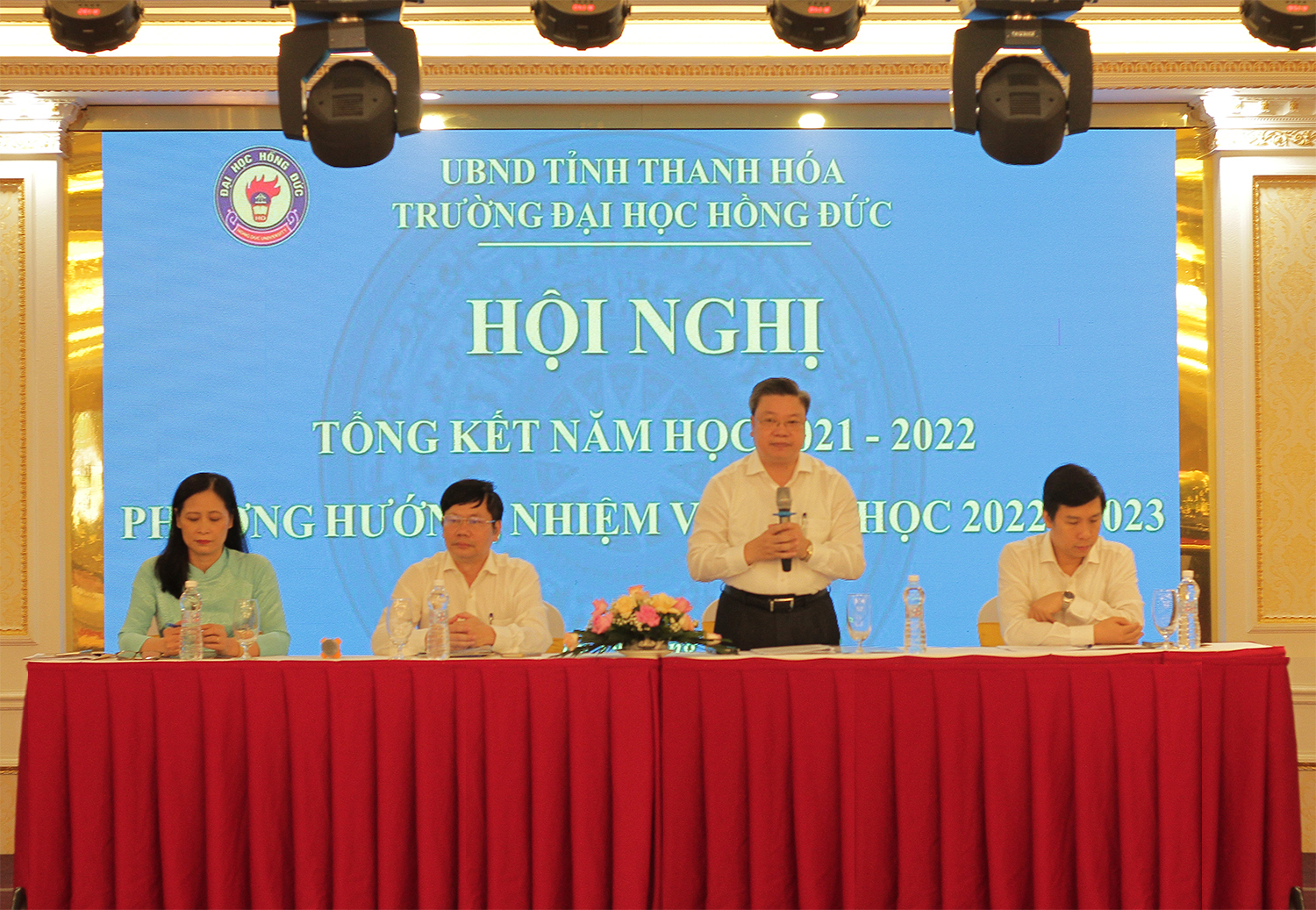 Hội nghị tổng kết năm học 2021 - 2022, triển khai nhiệm vụ  năm học 2022 - 2023