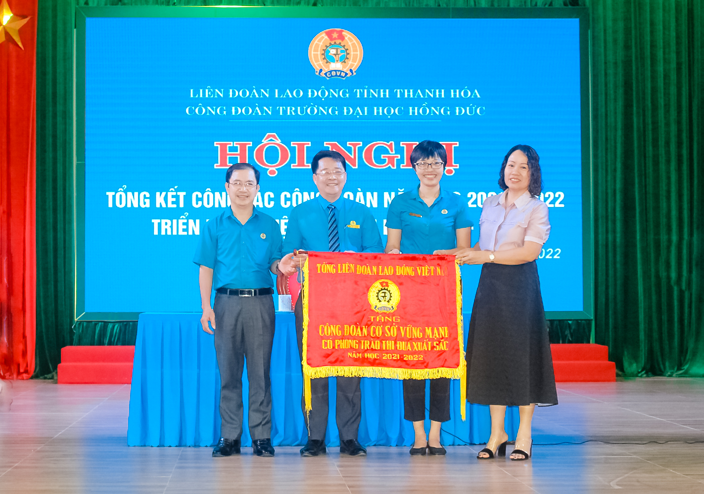 Hội nghị tổng kết Công đoàn năm học 2021 – 2022 và triển khai nhiệm vụ năm học 2022 -2023 