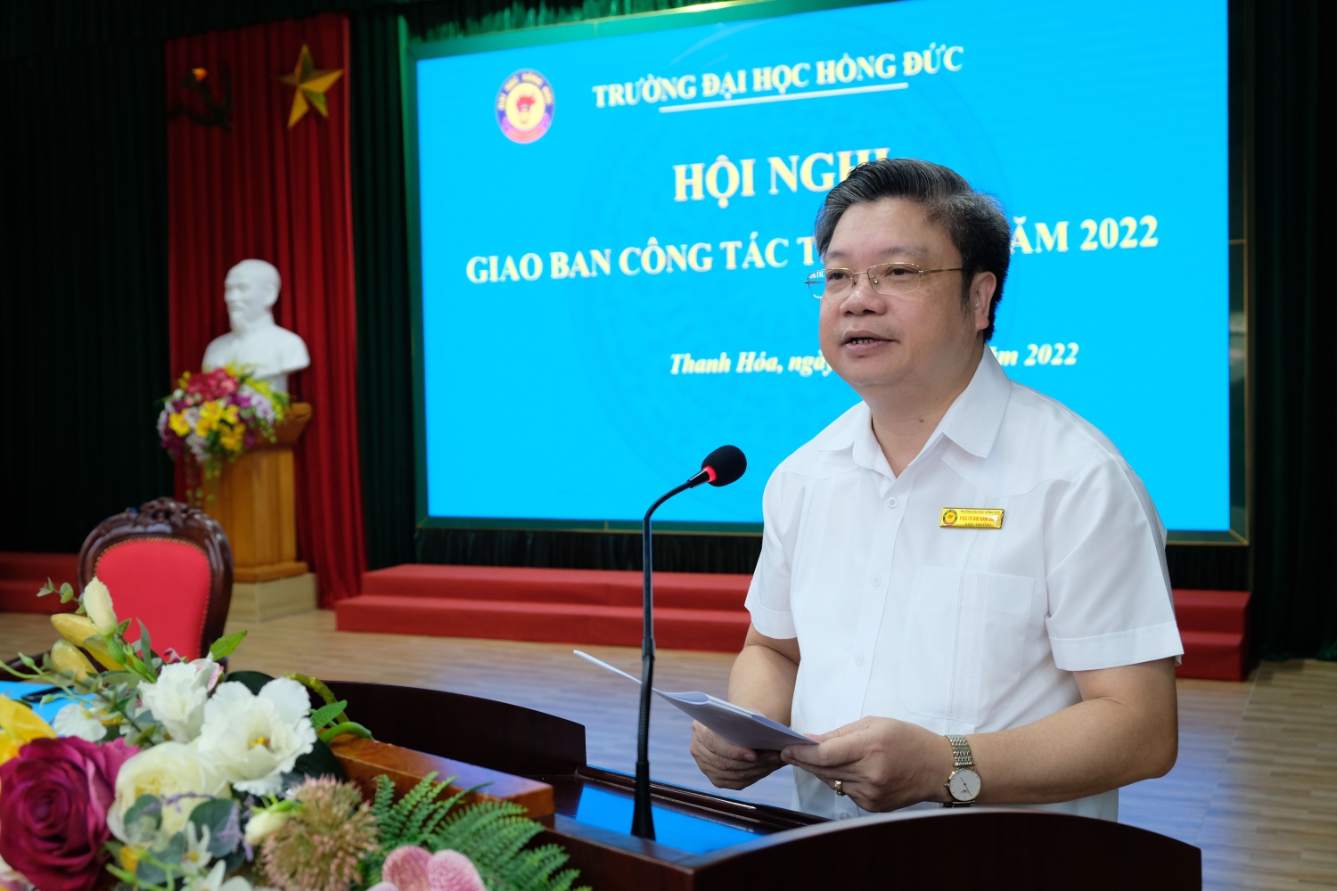 Hội nghị giao ban công tác tháng 10 năm 2022