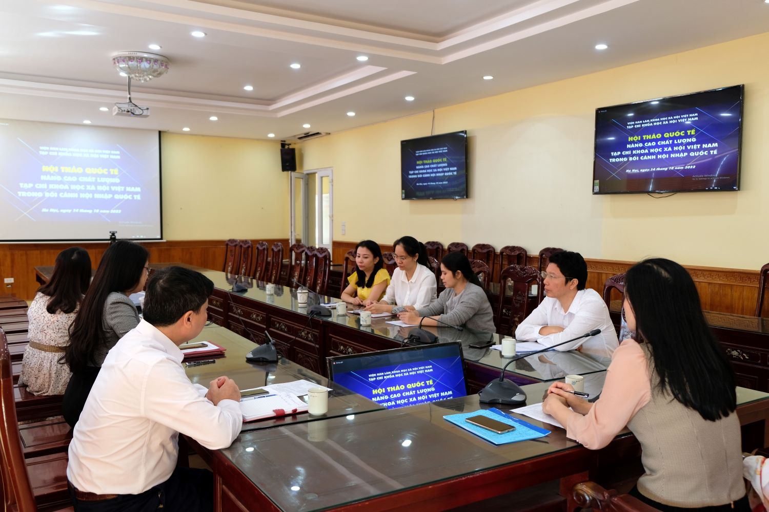 Trường Đại học Hồng Đức tham dự Hội thảo “Nâng cao chất lượng Tạp chí Khoa học xã hội Việt Nam trong bối cảnh hội nhập quốc tế”