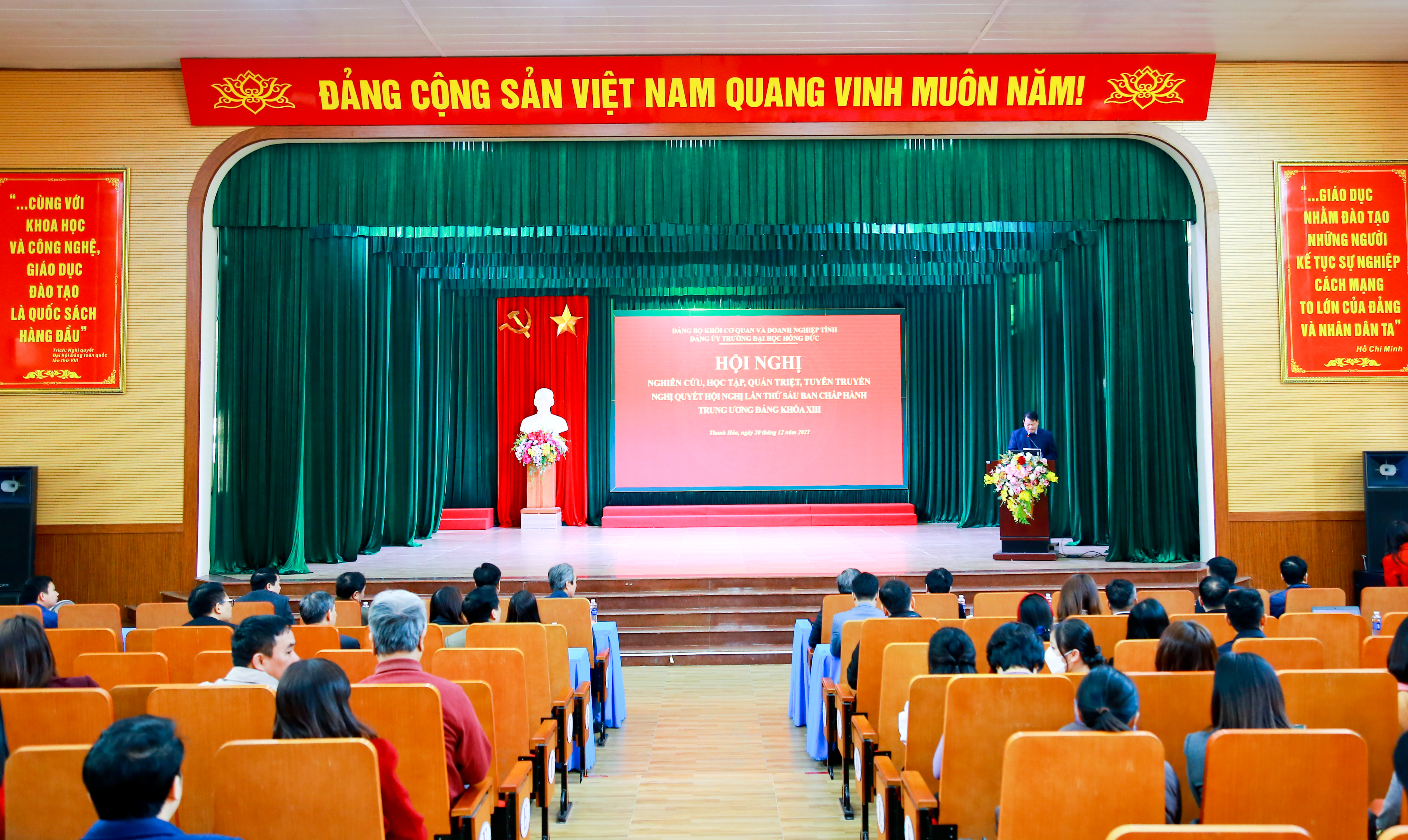 Hội nghị học tập quán triệt và triển khai thực hiện Nghị quyết Hội nghị lần thứ sáu Ban Chấp hành Trung ương đảng khóa XIII