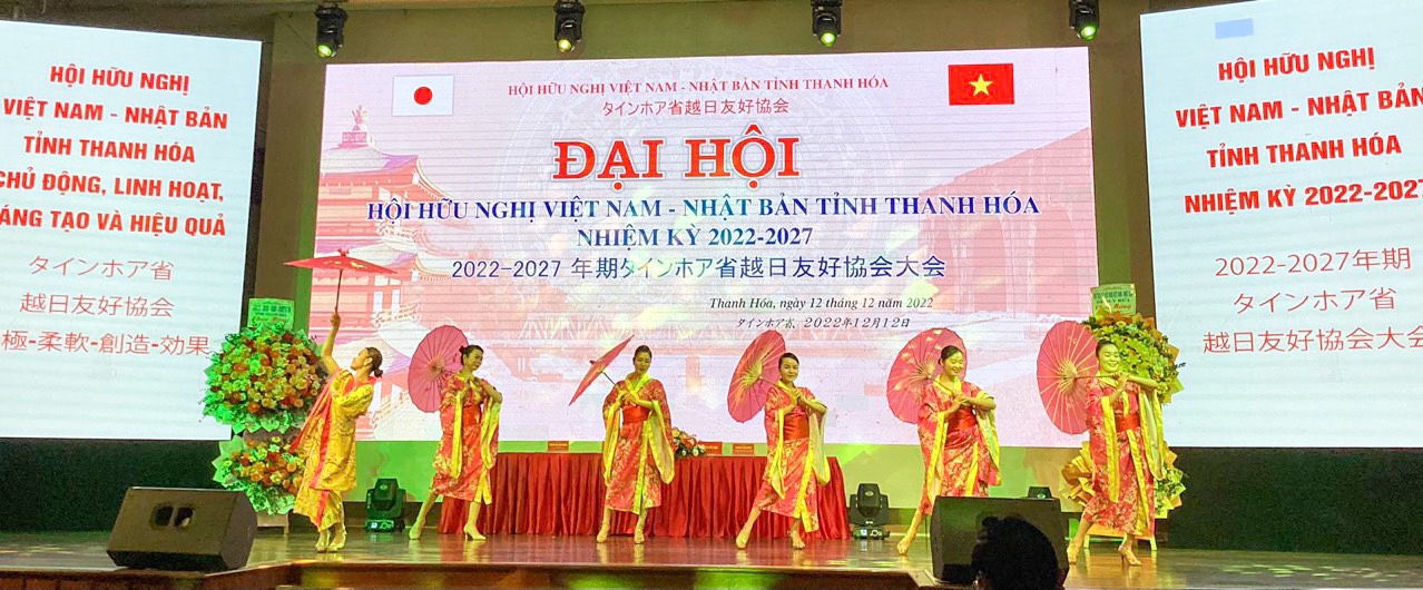 Đoàn đại biểu Trường Đại học Hồng Đức tham dự Đại hội Hội hữu nghị Việt Nam - Nhật Bản tỉnh Thanh Hóa lần thứ 2, nhiệm kỳ 2022-2027