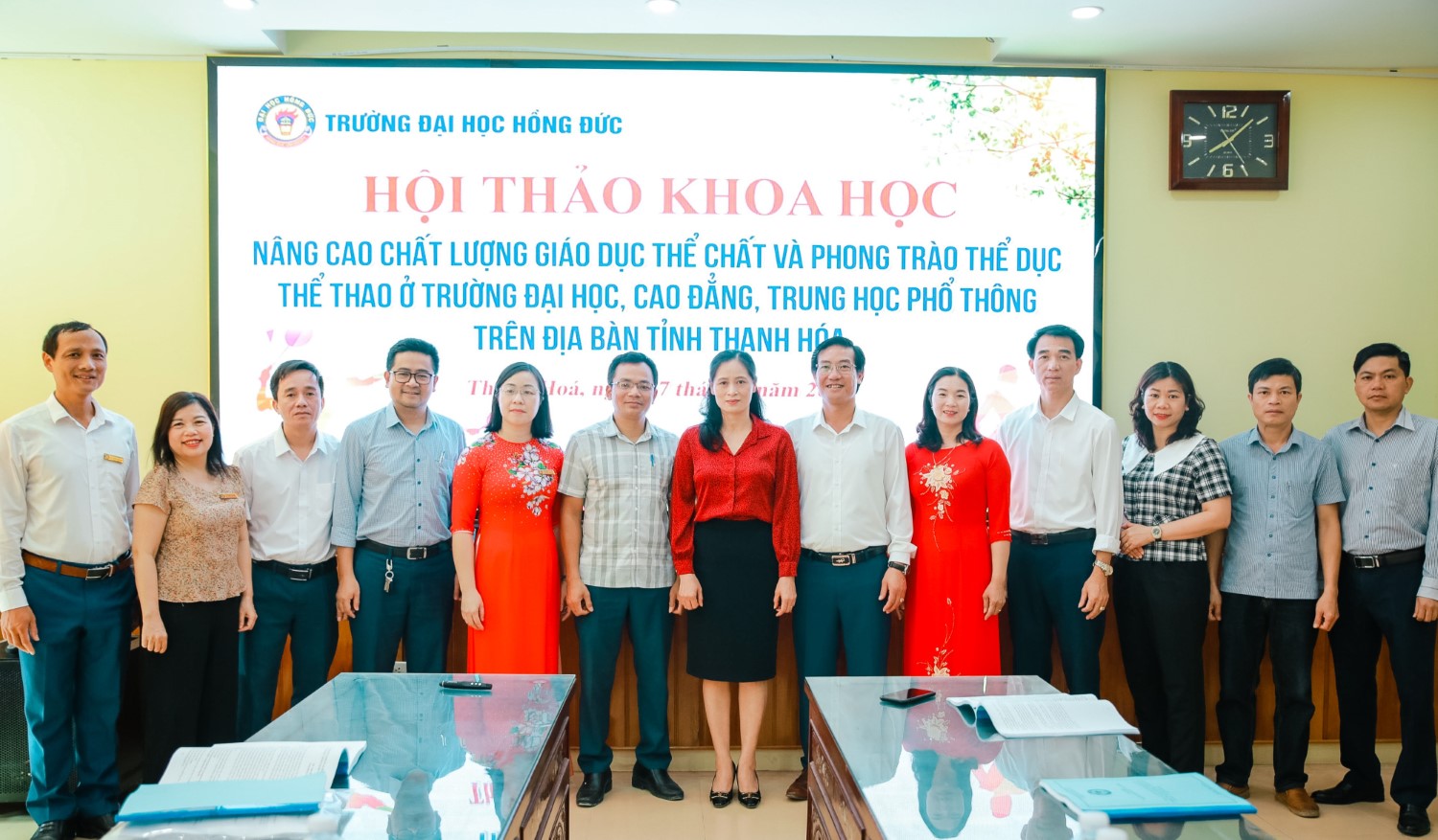 Hội thảo khoa học: “Nâng cao chất lượng giáo dục thể chất và phong trào thể dục thể thao ở trường đại học, cao đẳng, trung học phổ thông trên địa bàn tỉnh Thanh Hóa”