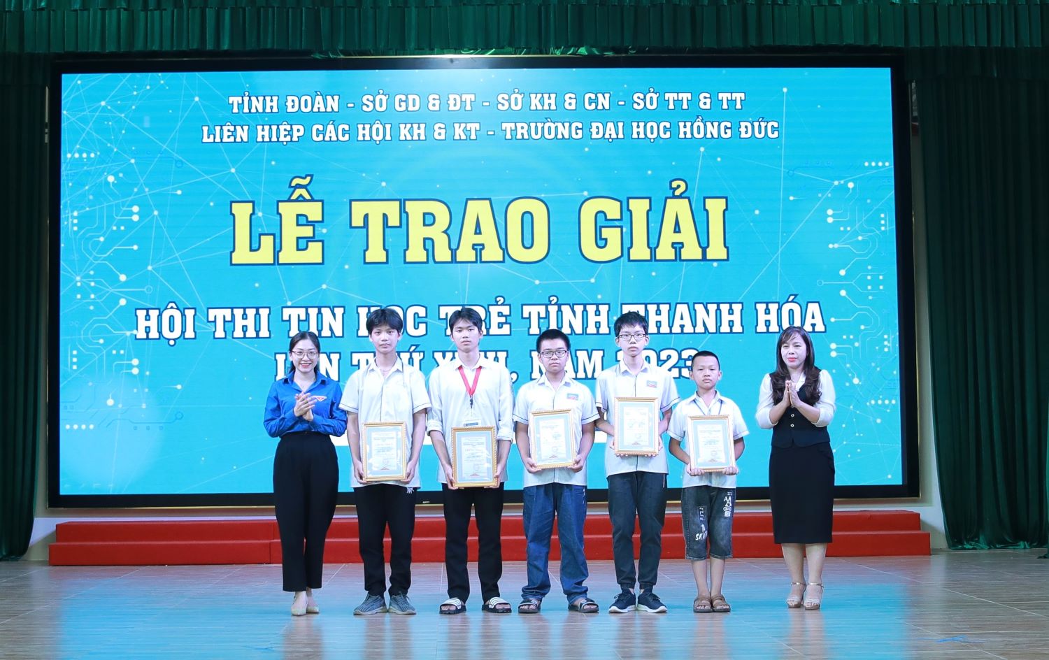 Gần 200 thí sinh tham gia chung kết hội thi Tin học trẻ tỉnh Thanh Hóa lần thứ XXIV