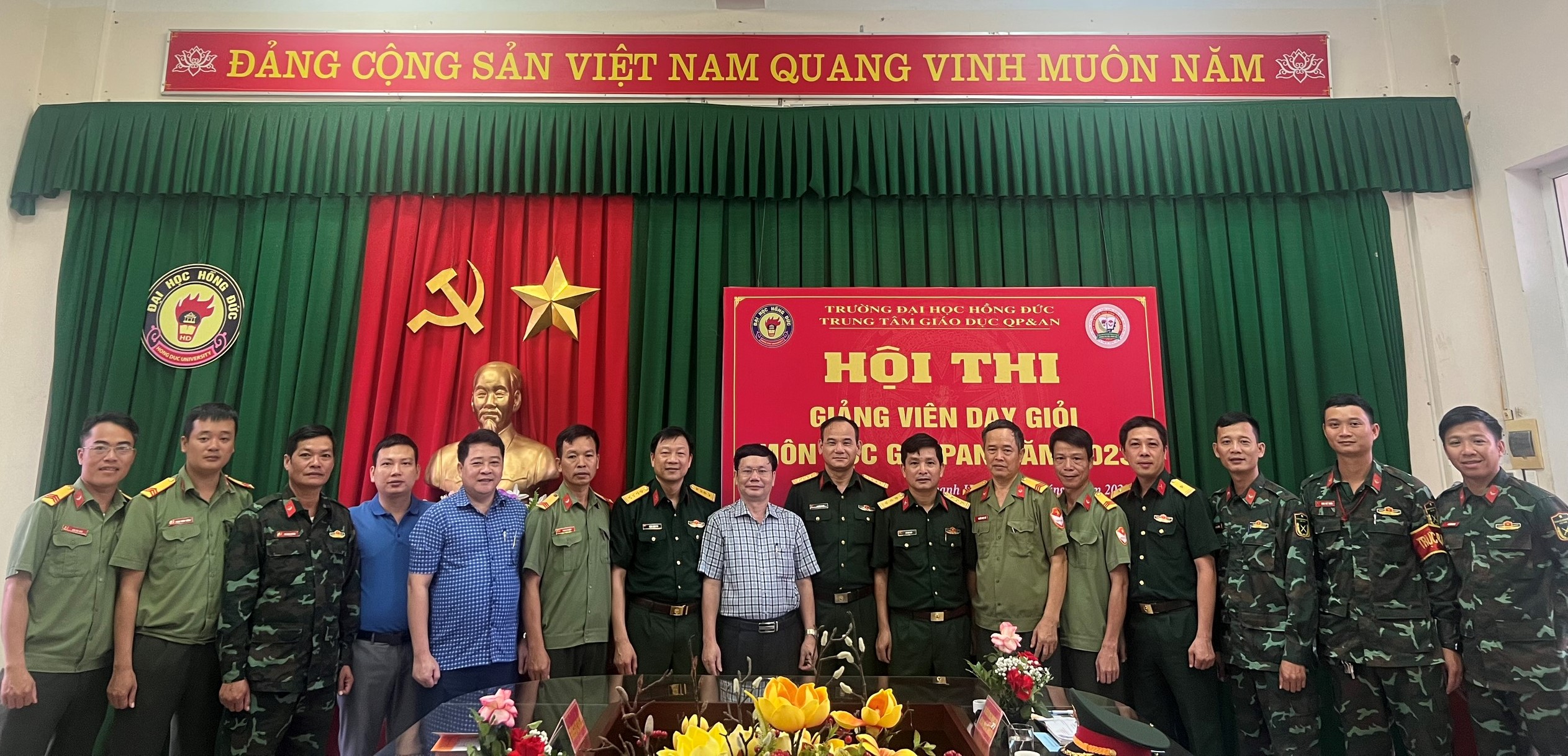 Hội thi giảng viên dạy giỏi môn học Giáo dục quốc phòng và an ninh lần thứ nhất năm 2023