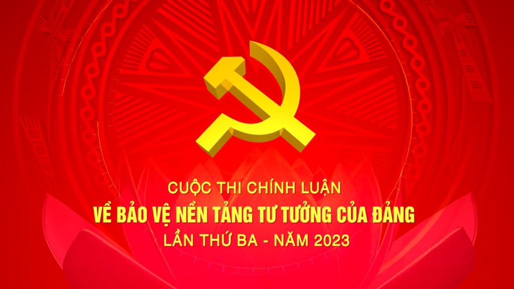 Thông báo của Đảng ủy Trường ĐH Hồng Đức về việc triển khai và tham gia Cuộc thi chính luận  về bảo vệ nền tảng tư tưởng của Đảng trên địa bàn tỉnh, năm 2024