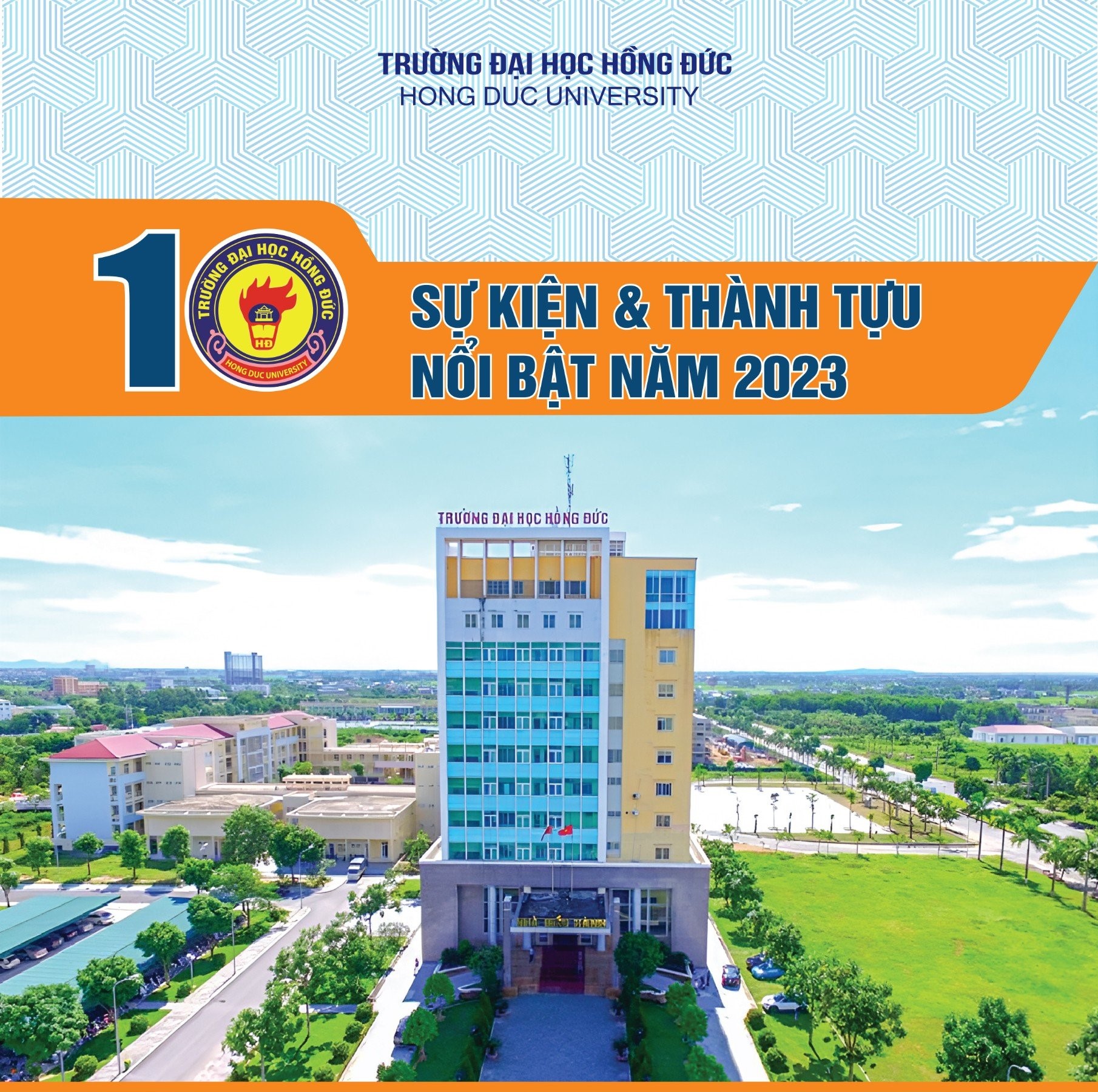 10 sự kiện và thành tựu nổi bật của Trường Đại học Hồng Đức năm 2023