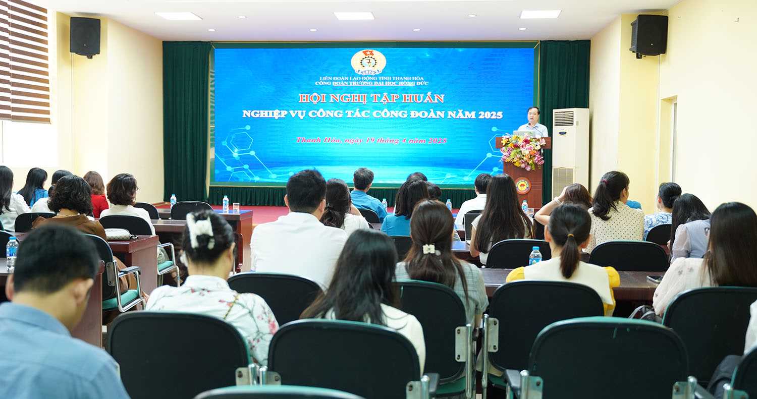 Nâng cao năng lực cán bộ Công đoàn trong tình hình mới