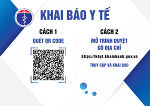 Hướng dẫn các bước khai báo y tế online 