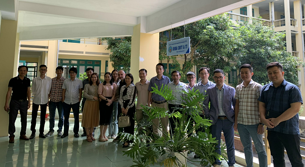 Tiếp đón GS. TS. Mathieu Delalandre - Trường Đại học Polytech Tours đến làm việc tại Khoa CNTT&TT - Trường Đại học Hồng Đức (2 tuần)