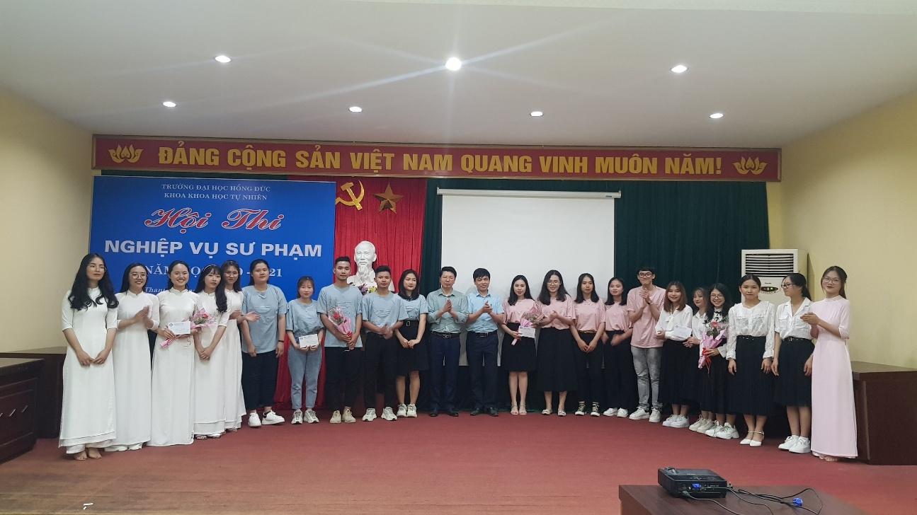 HỘI THI NGHIỆP VỤ SƯ PHẠM CỦA SV KHOA KHTN NĂM HỌC 2020 – 2021