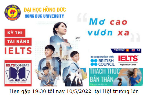 Diễn đàn “Sinh viên trường Đại học Hồng Đức với phong trào học ngoại ngữ” năm học 2021-2022