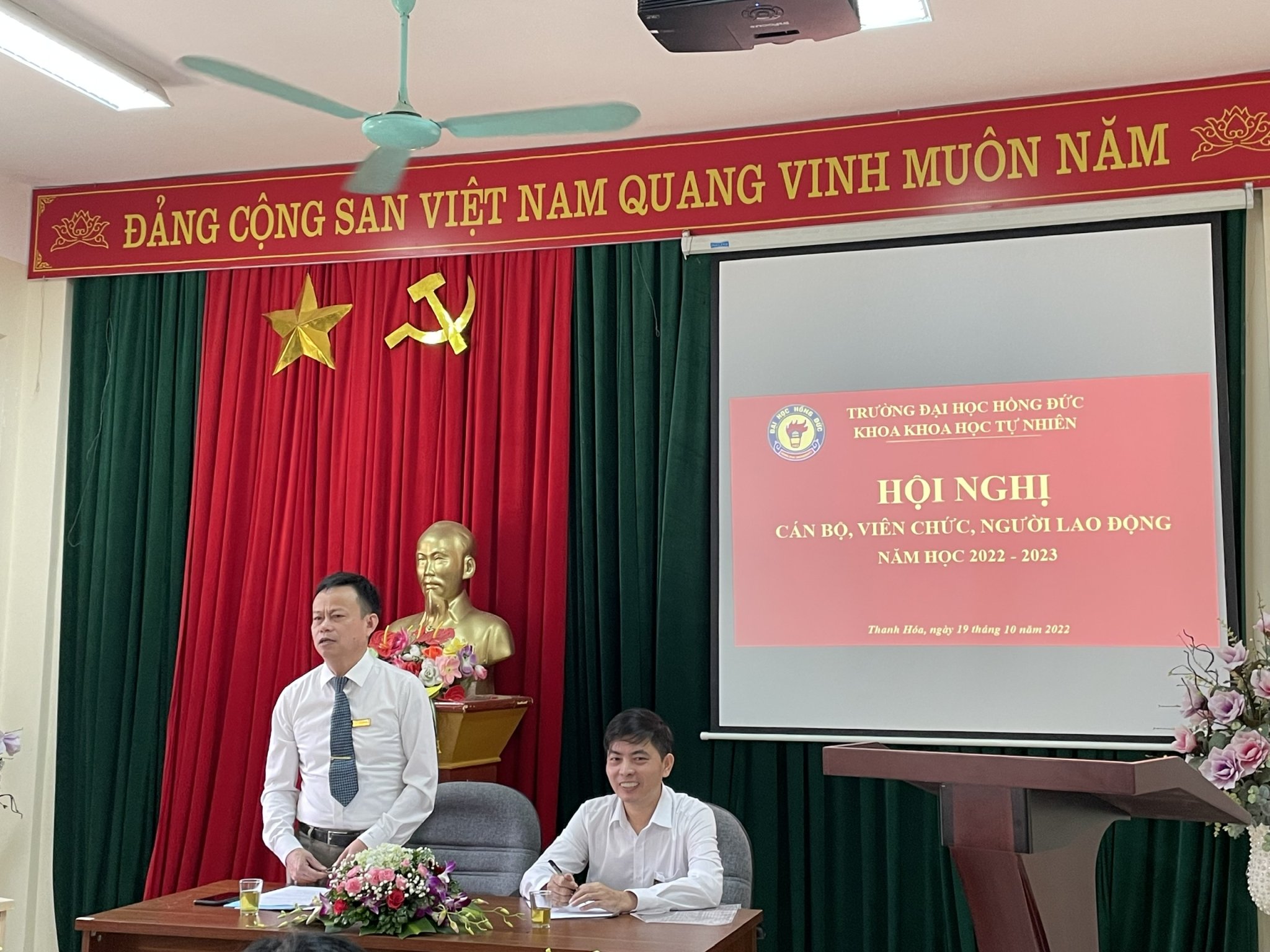 Hội nghị CBVC&NLĐ Khoa