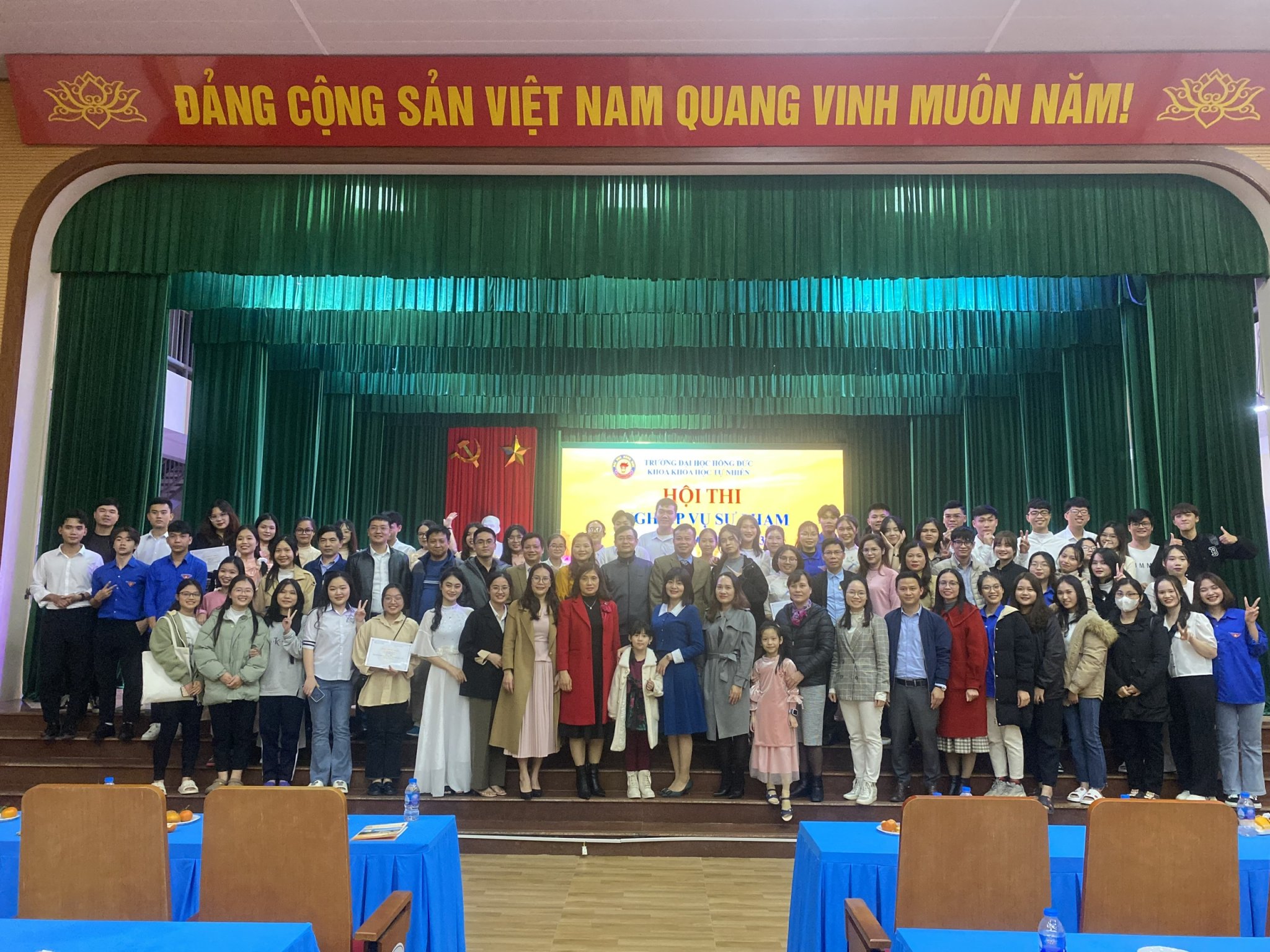 KHOA KHTN TỔ CHỨC THÀNH CÔNG HỘI THI NGHIỆP VỤ SƯ PHẠM NĂM HỌC 2022 – 2023