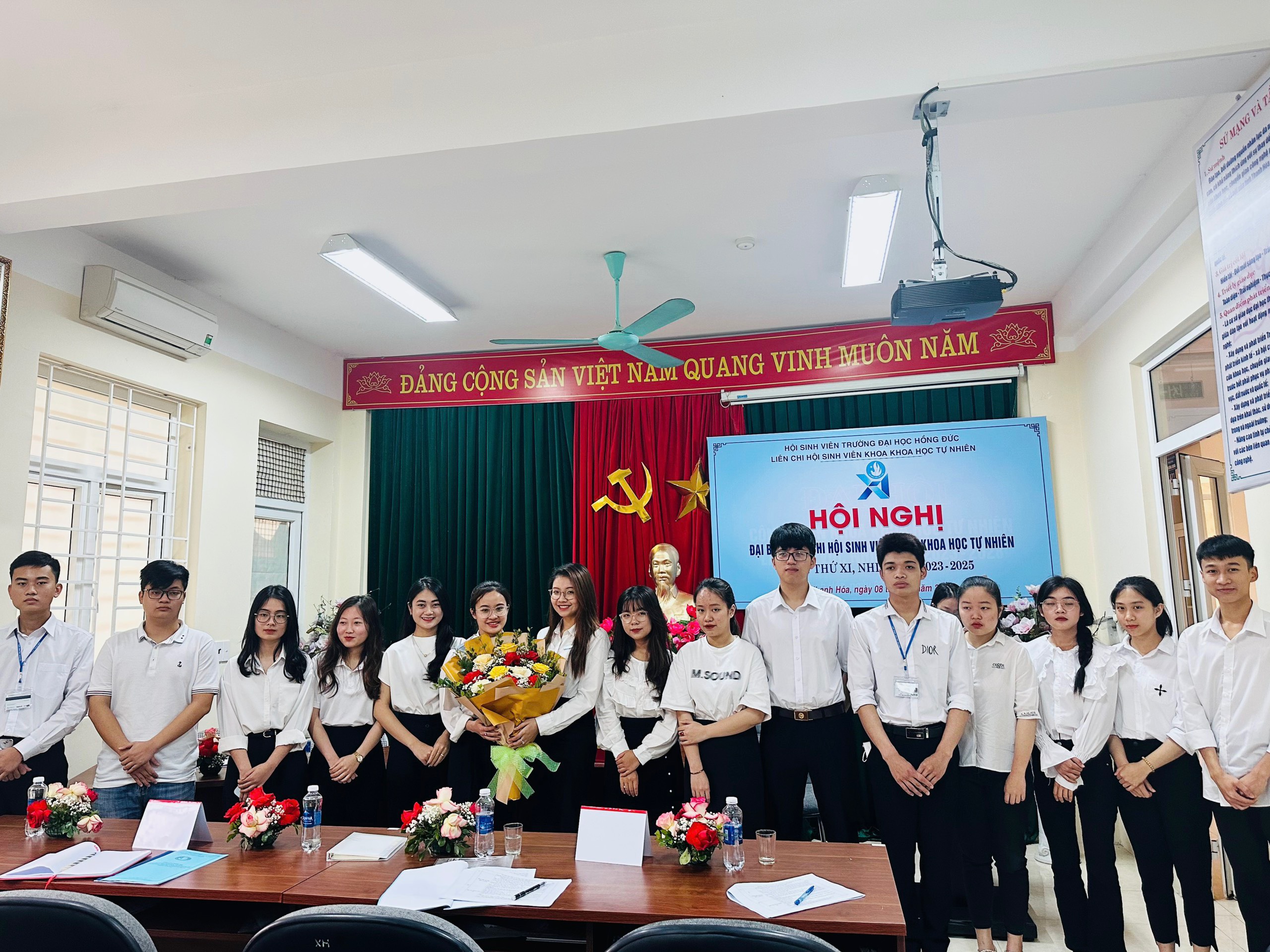 Hội nghị Đại biểu Liên chi Hội sinh viên khoa Khoa học Tự nhiên Lần thứ XI, Nhiệm kỳ 2023-2025 