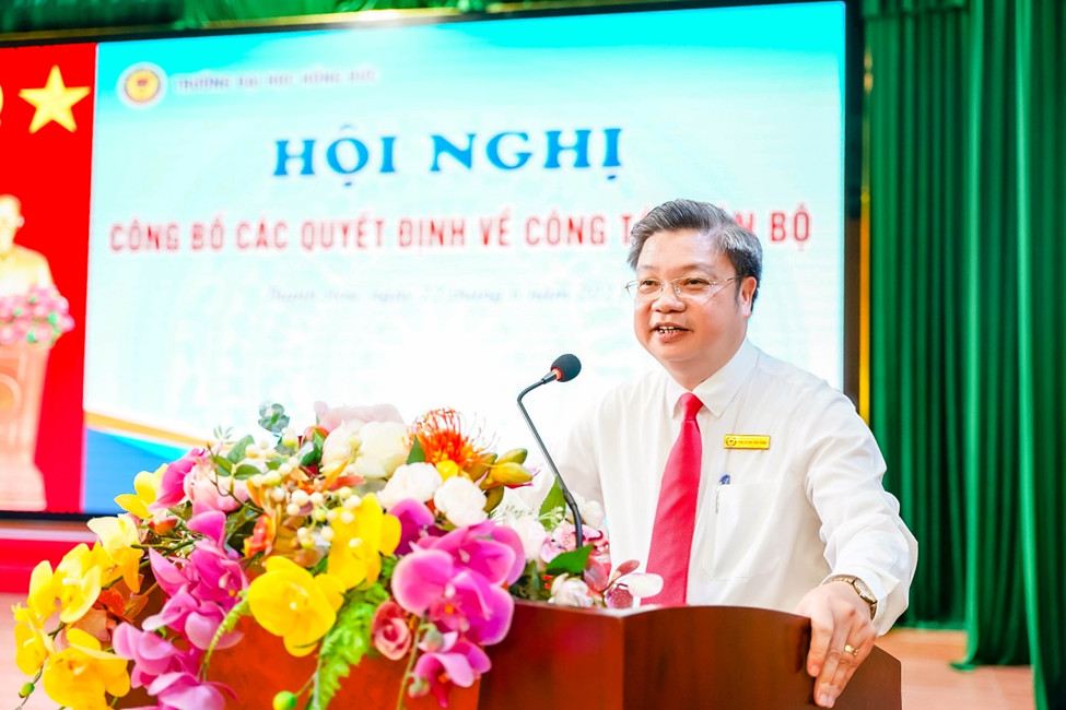 TS Hoàng Thị Hà được bổ nhiệm Phó trưởng khoa Khoa học tự nhiên