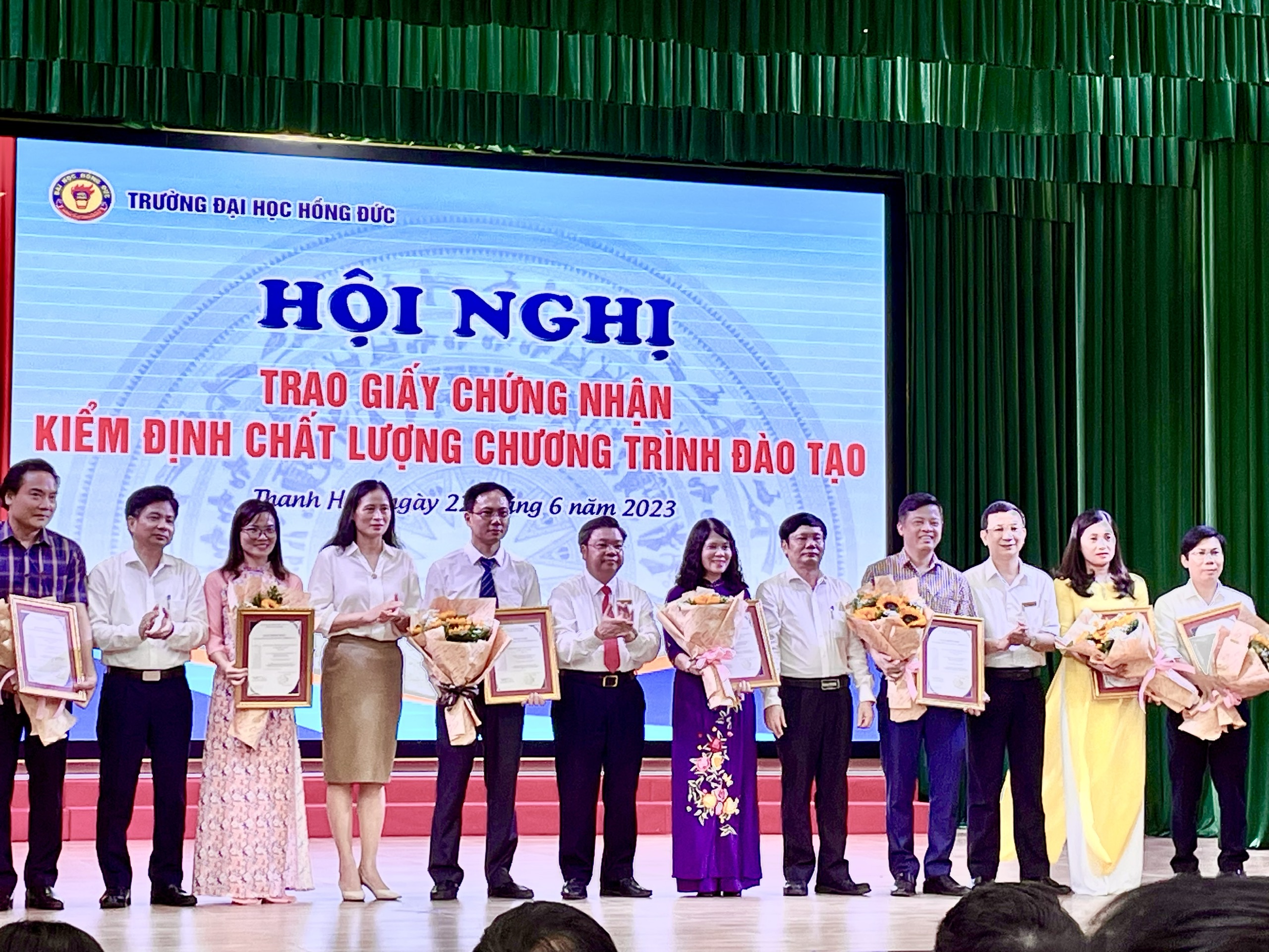 Các ngành đào tạo đại học sư phạm Khoa KHTN được công nhận đảm bảo chất lượng