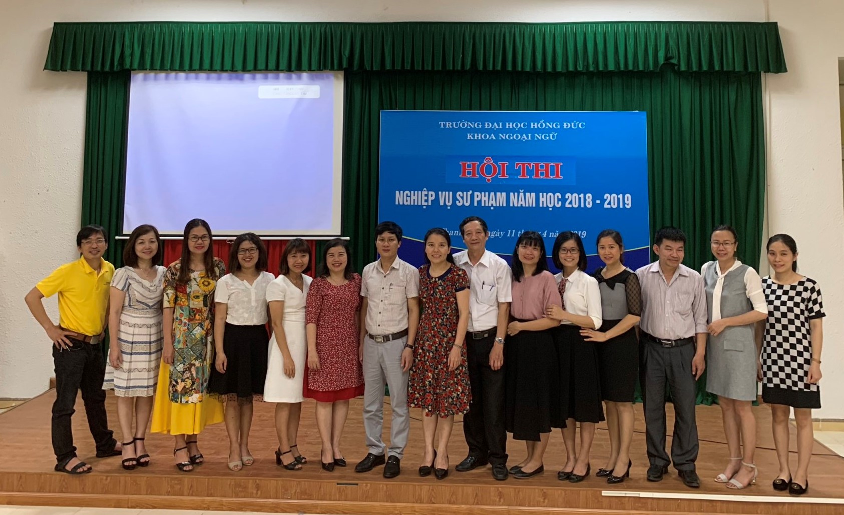 Hội thi Nghiệp vụ sư phạm năm học 2018-2019