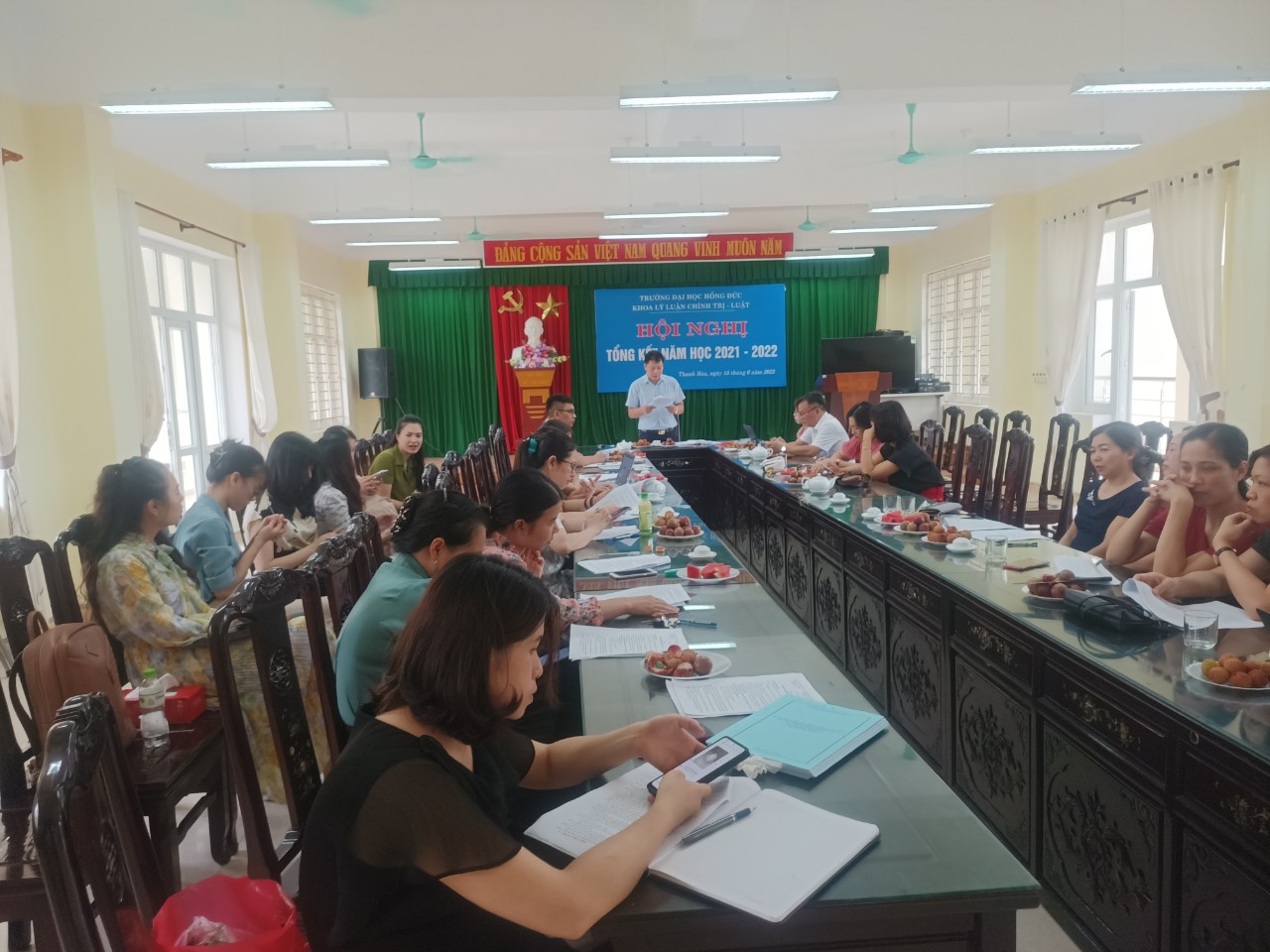 HỘI NGHỊ TỔNG KẾT NĂM HỌC 2021 - 2022