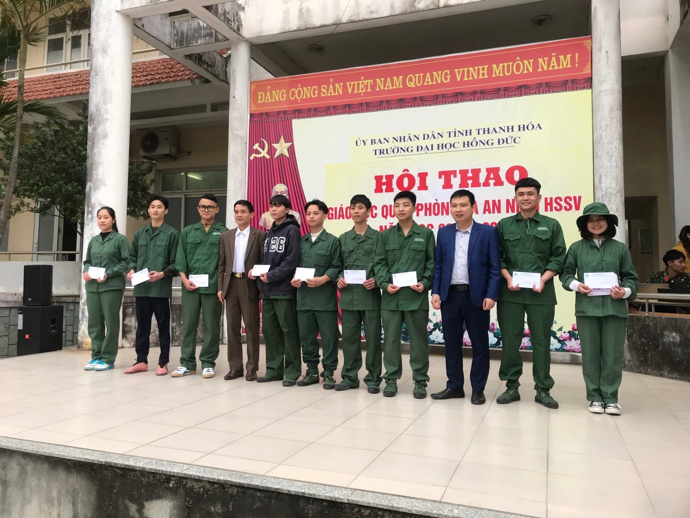 Tin: Về Hội thao Quốc phòng Học sinh, Sinh viên trường Đại học Hồng Đức năm học 2022-2023