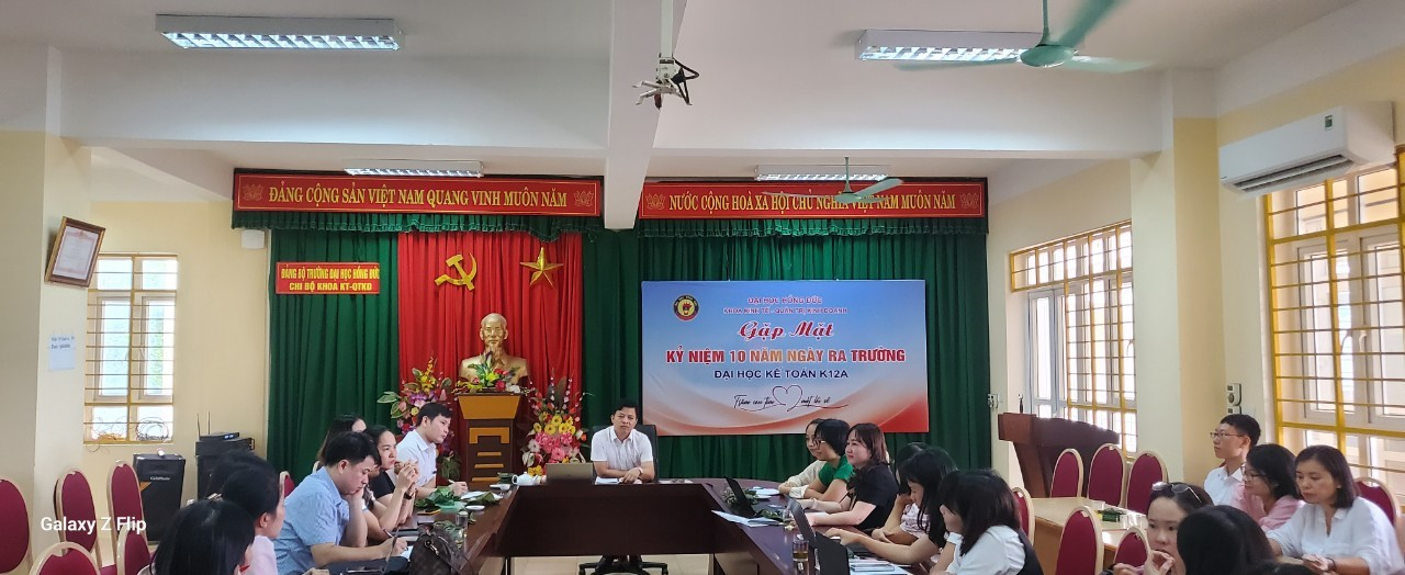 Hội nghị họp khoa Kinh tế - Quản trị kinh doanh- triển khai công tác đầu năm học 2023-2024