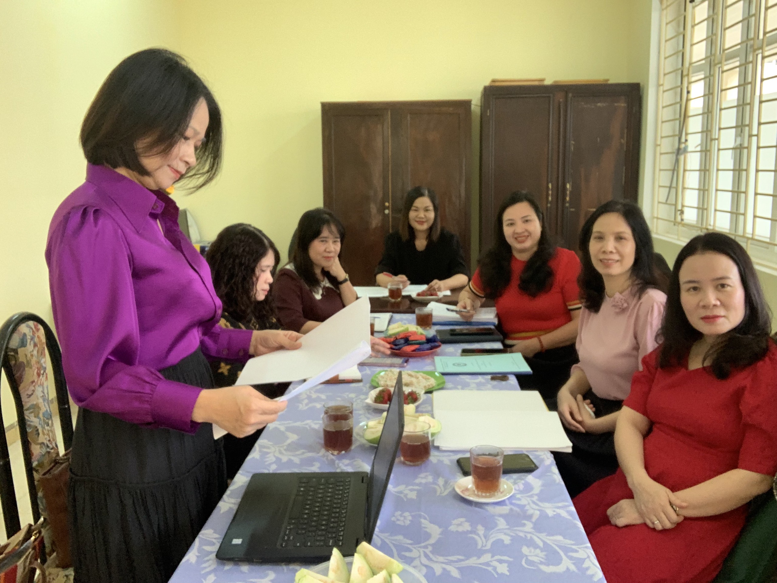 Thạc sĩ Đỗ Thị Hồng Hạnh- Bộ môn Giáo dục học: Báo cáo chuyên đề Tháng 3 năm 2023