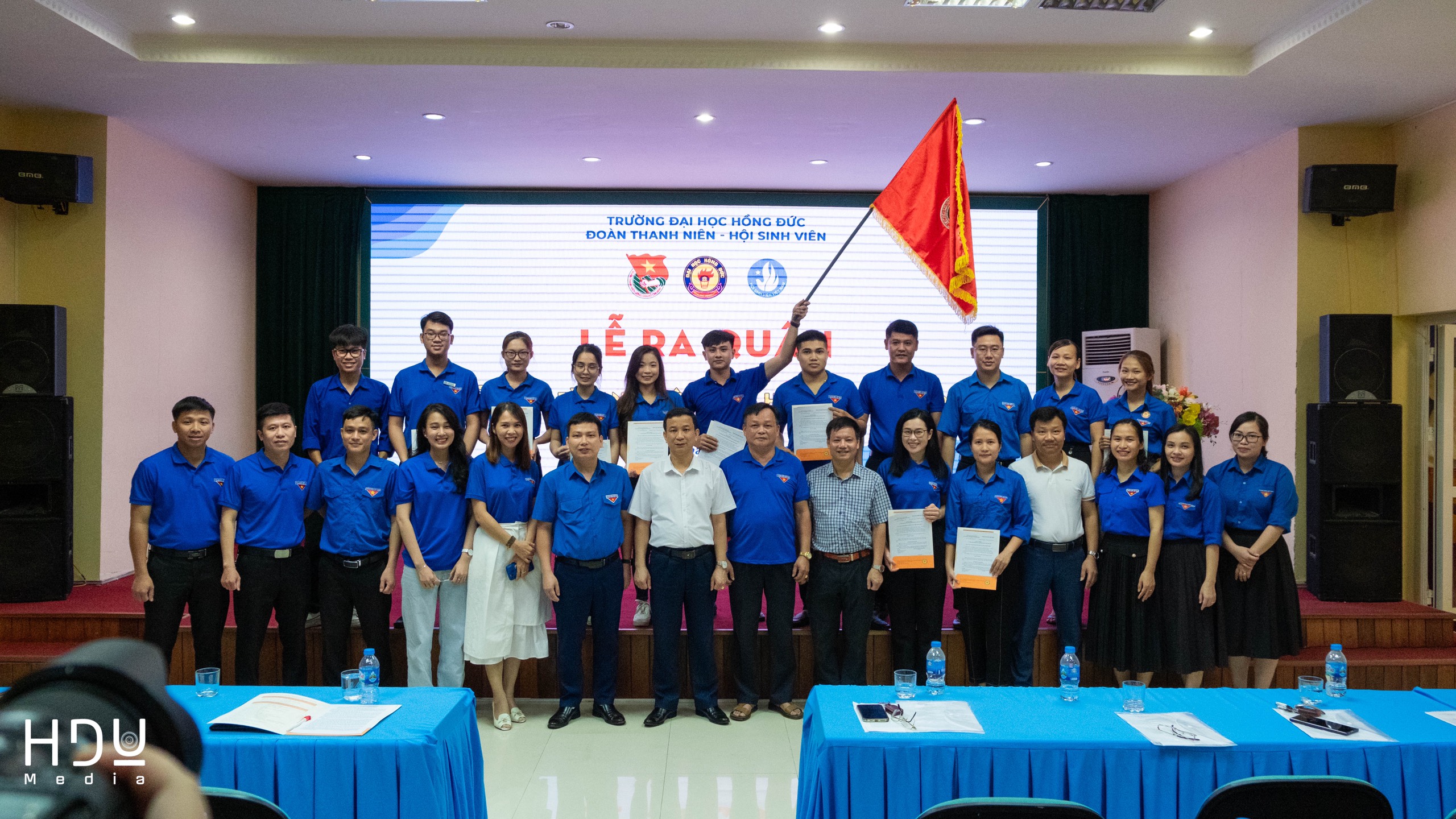 Tổ chức thành công Đại hội Đoàn các cấp tiến tới đại hội đại biểu đoàn TNCS Hồ Chí Minh Trường Đại học Hồng Đức khóa XI nhiệm kỳ 2024 – 2027