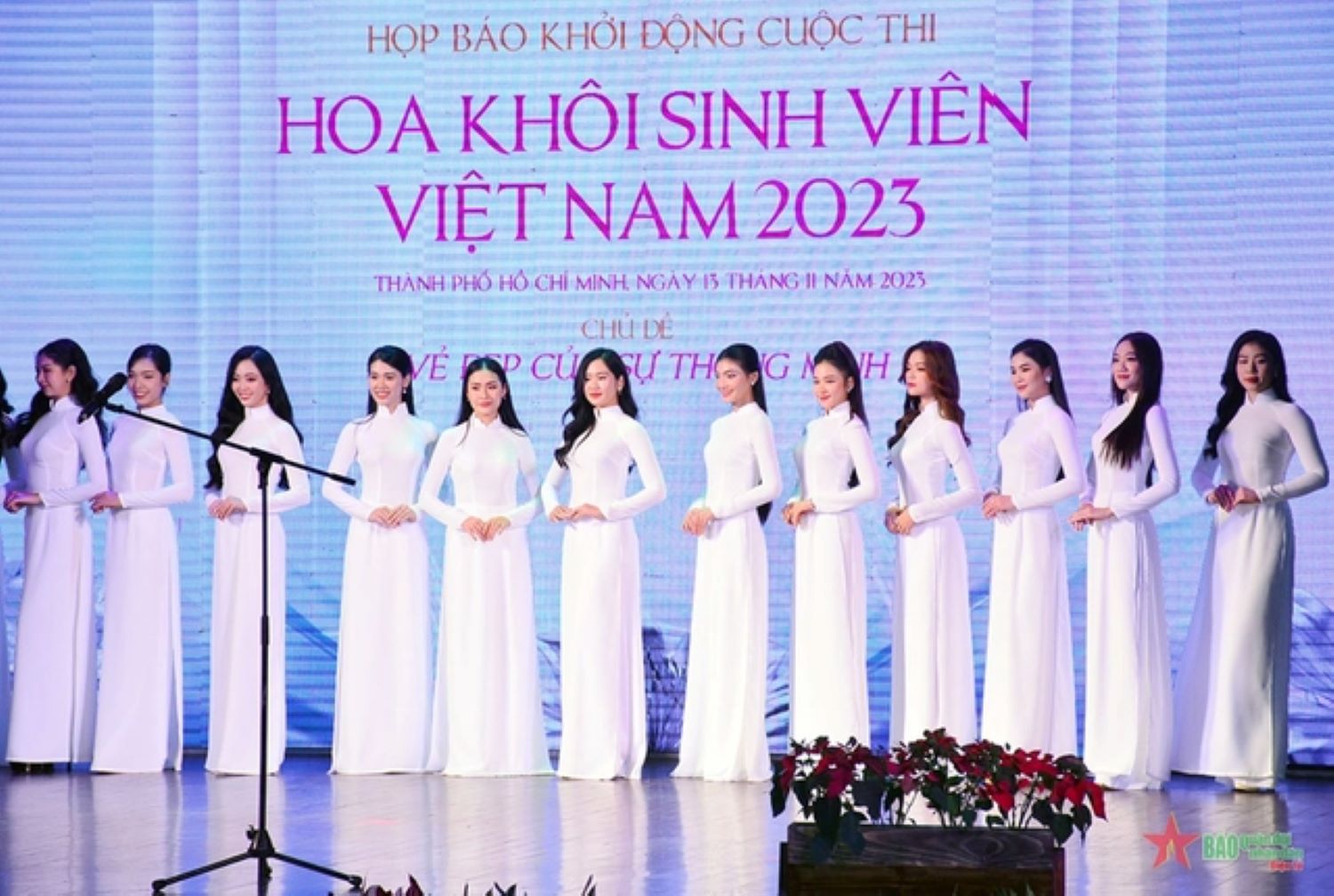 Sinh viên Hoàng Lê Quỳnh Loan lọt vào Chung kết khu vực miền Bắc Cuộc thi Hoa khôi Sinh viên Việt Nam năm 2023 (Vietnam Miss University 2023).