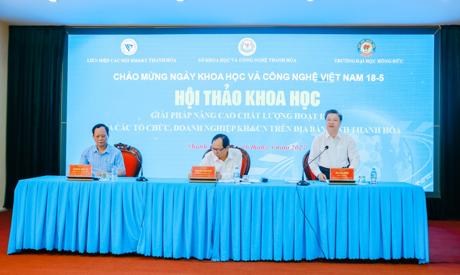Hội thảo khoa học: “Giải pháp nâng cao chất lượng hoạt động của các tổ chức, doanh nghiệp Khoa học và Công nghệ trên địa bàn tỉnh Thanh Hóa”