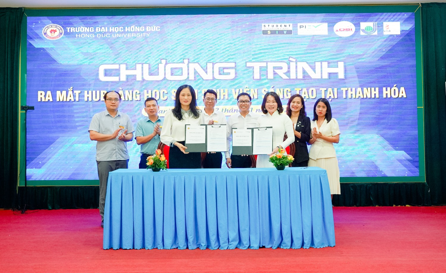 Tọa đàm kết nối hệ sinh thái khởi nghiệp đổi mới sáng tạo và chính thức ra mắt Hub Làng học sinh - sinh viên tại Thanh Hoá